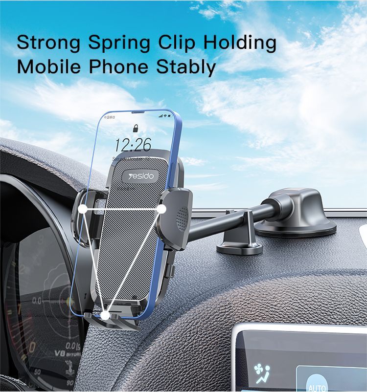 C140 Spring Clip Phone Holder Details