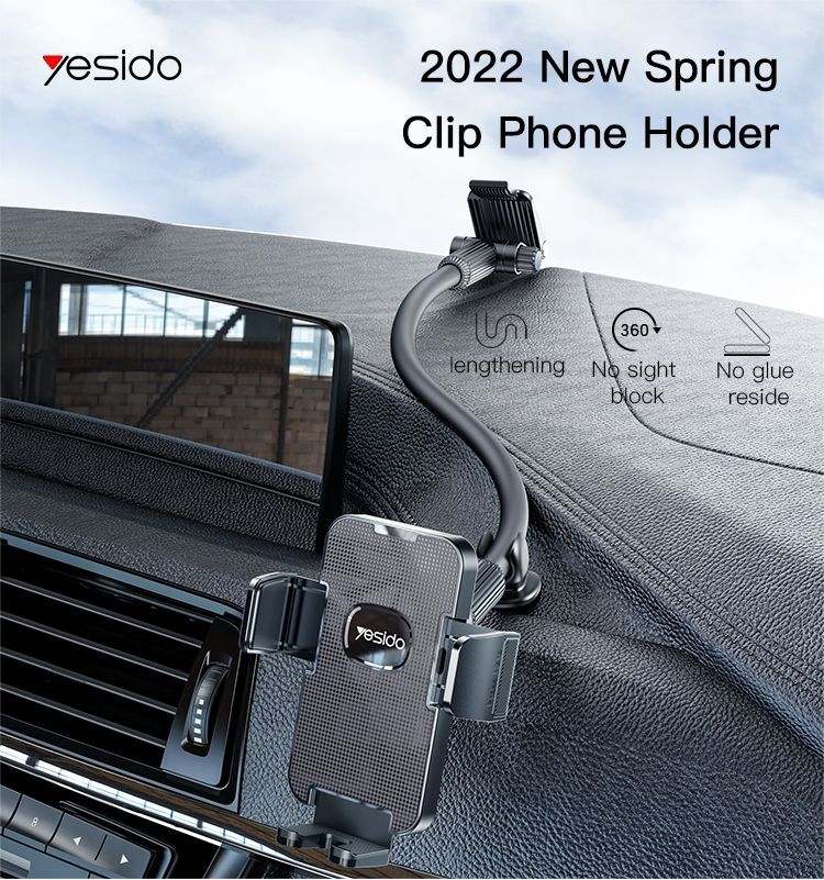 C137 Spring Clip Phone Holder