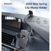 C137 360 Arm Truck Car Adjustable Smart Phone Dash Windshield Spring Clip Phone Holder