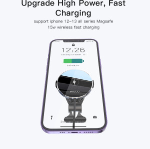 C131 Ultra Strong Magnetic Adhesive Wireless Charging Charger | For iPhone 12 13 Car Phone Holder