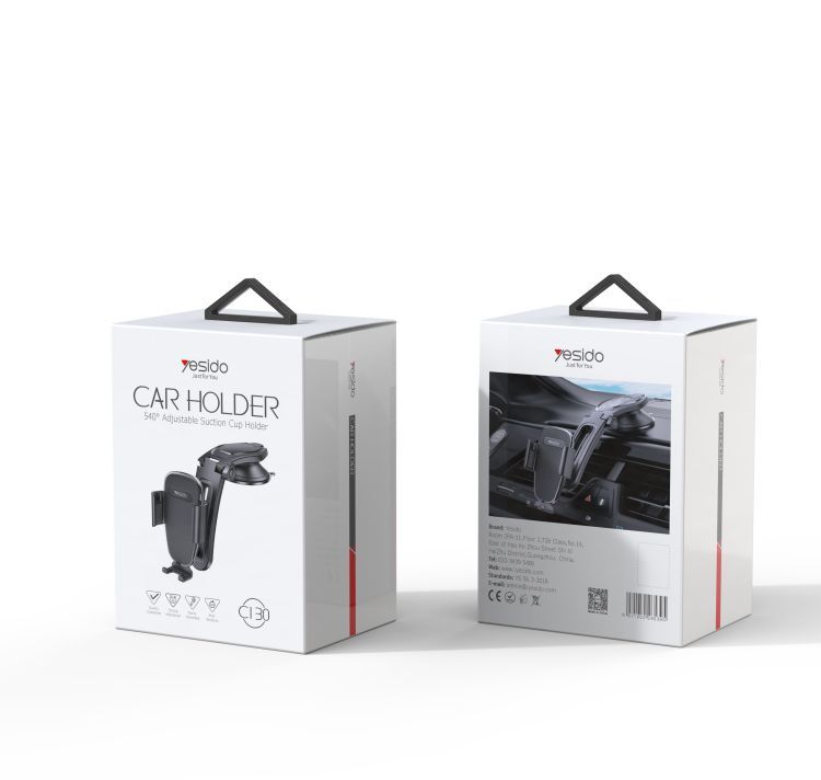 C130 Suction Cup Phone Holder Packaging