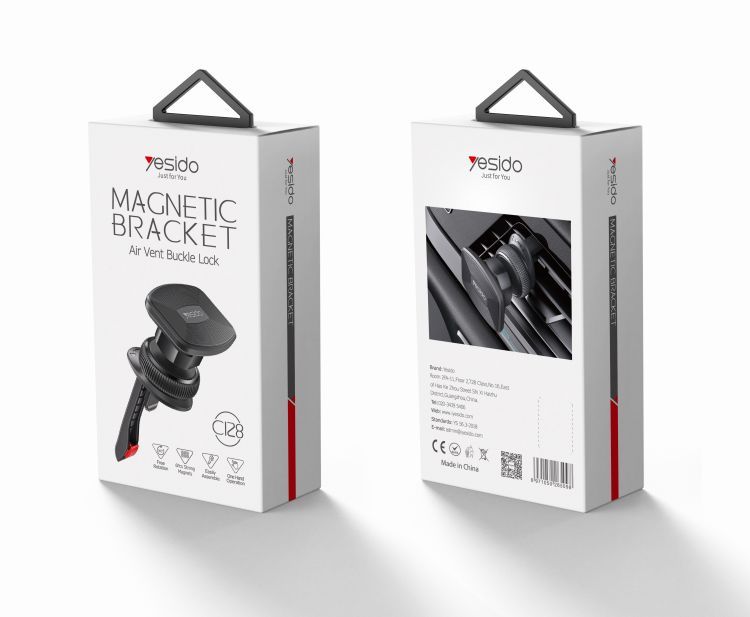 C128 Magnetic Phone Holder Packaging
