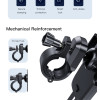 C127 360 Rack Rubber Car Cycle Silicone Bicycle Motor Mobile Cell Smart Phone Holder For Bike