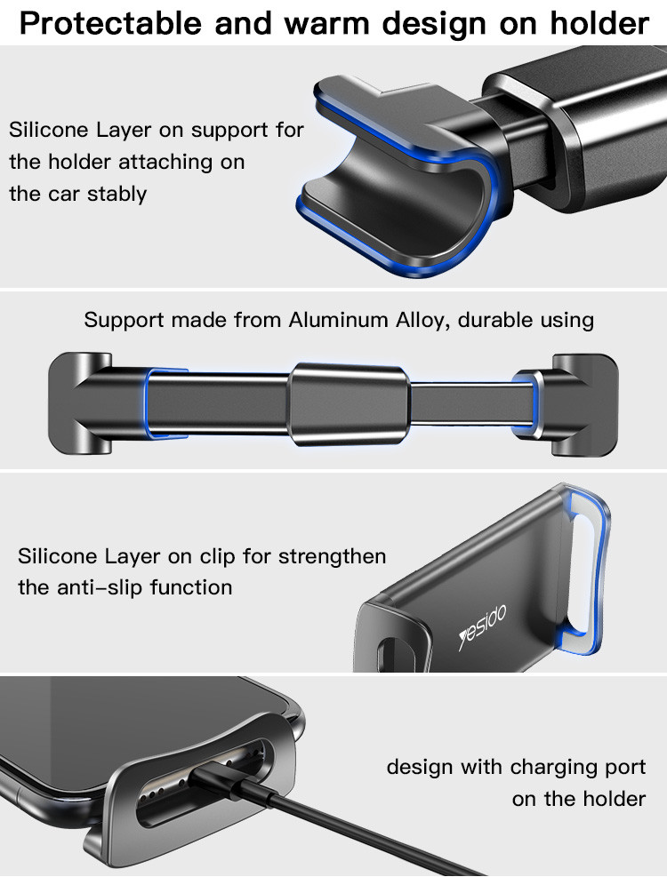 C117 Car Seat Phone Holder Details