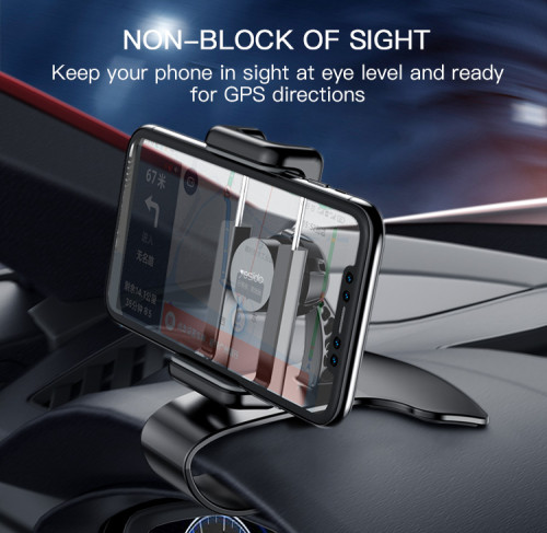 C103 Navigation Silicone Clip Hone Accessories Phone Holder | Dashboard Car Mobile Phone Mount