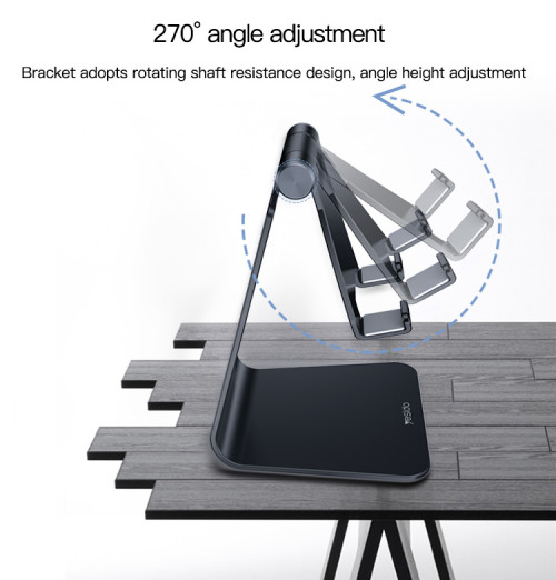 C96 Display Aluminium Table Adjustable Flexible Desktop Desk Tablet Mobile Phone Holder