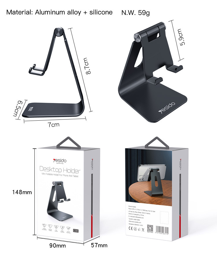 C97 Table Tablet/ Phone Holder Parameter