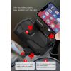 C94 Easily Using Adjustable Mount Cellphone Holder For Bicycle Silicon Tape Bike Mobile Phone Holder
