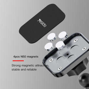 C92 Magnets Square Pad Smartphone Mount | Cell Phone Universal Magnetic Cd Slot Car Phone Holder