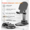 C85 Portable Desktop Telescopic Folding Phone Holder | Adjustable Aluminium Alloy Tablet Stand