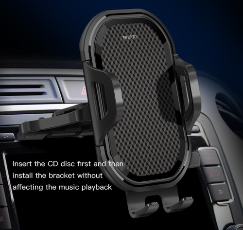 C84 Factory Custom Universal Gps Car Smartphone Mount Adjustable Cell Phone Holder For Car Cd Slot