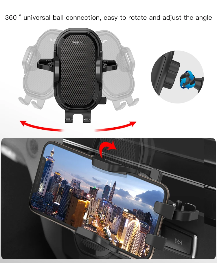 C84 Spring Clip Phone Holder Details
