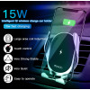 C78 Air Vent Touch Control Phone Holder Fast Charging Mount 15W Qi Wireless Mobile Phone Charger