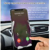 C78 Air Vent Touch Control Phone Holder Fast Charging Mount 15W Qi Wireless Mobile Phone Charger