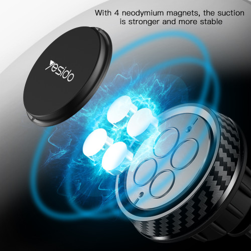 C67 360 Adjustable Dashboard Mobile Magnetic Magnet Moblie Phone Holder For Car