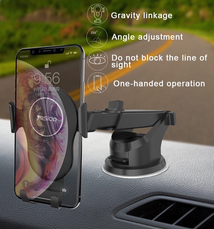 C44 Gravity Sensor Phone Holder