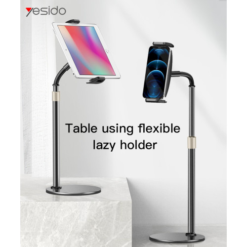 C115 Long Arm Metal Lazy Adjustable Display Gooseneck Tablet Hang Moblie Phone Holder