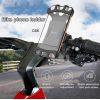 C66 360 Degree Universal Adjustable Silicone Mobile Phone Holder For Bicycle and Motorcycle