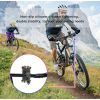 C66 360 Degree Universal Adjustable Silicone Mobile Phone Holder For Bicycle and Motorcycle