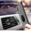 C59 Universal phone Holder Mount Silicone Air Vent Clip Magnetic Car Mobile Phone Holder