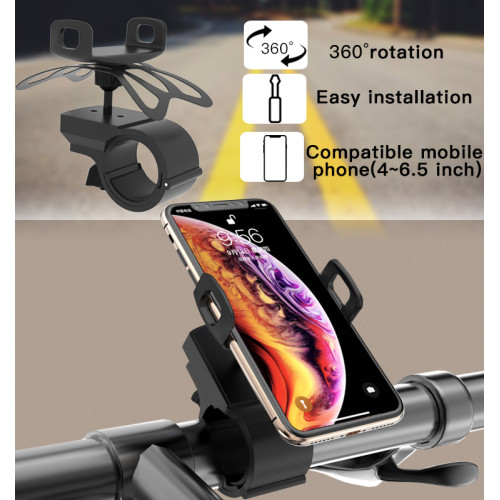 C42 OEM ODM 360 Angle Adjustable Clip Mobile Phone Bicycle Holder | Universal Cell Phone Holder