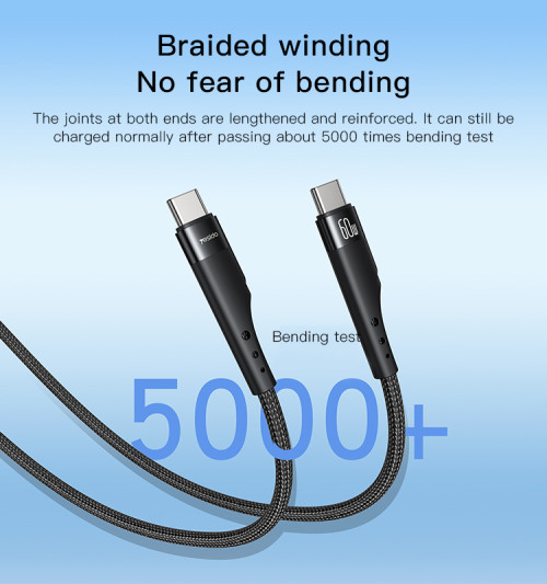 CA116 3 Meter Data Cable TypeC To TypeC Support Charging And Data Transmission PD 60W Fast Charging