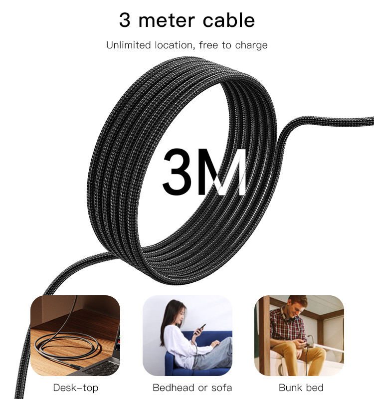 CA116 60W Type-C To Type-C Data Cable Details