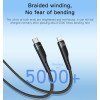 CA115 3m TC To Lightning Support Charging And Data Transmission PD 27W Fast Charging Data Cable