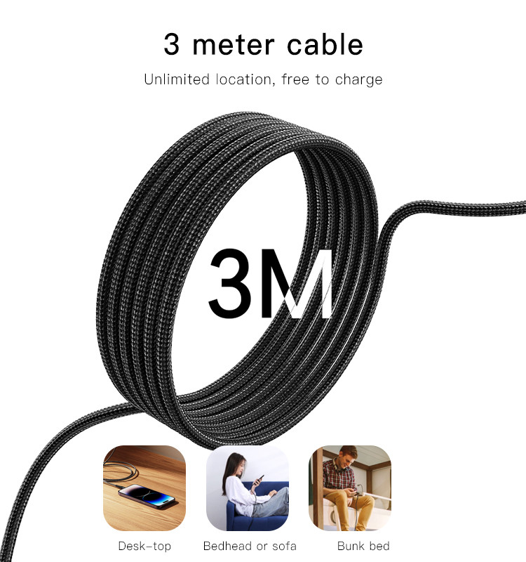 CA115 27W Type-C To Lightning Data Cable Details