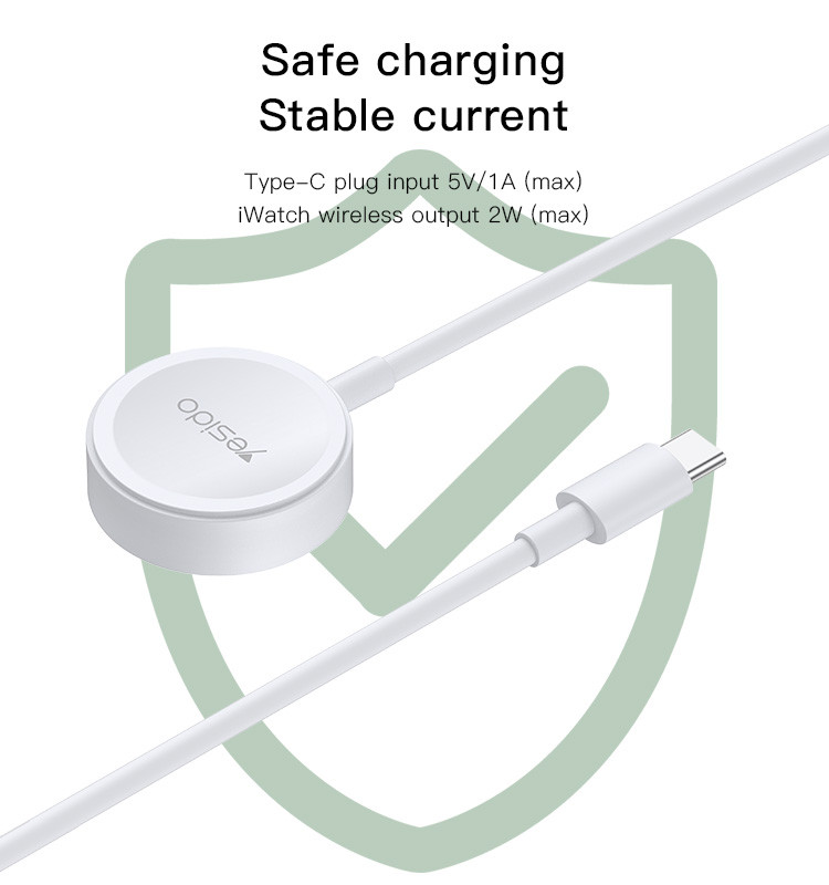 CA112 Wireless Charger Type-C Watch Cable Details