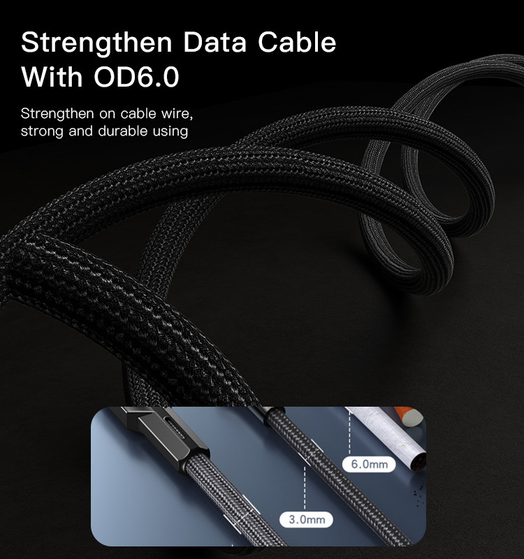 CA108 Type-C To Type-C Data Cable Details
