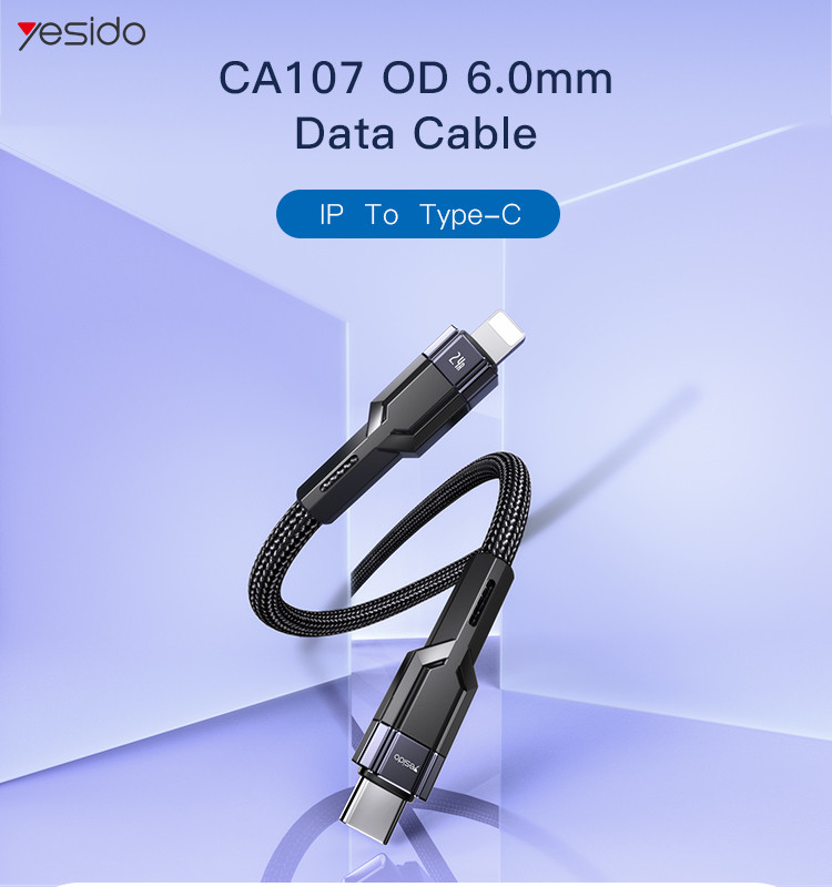 CA107 Type-C To Lightning Data Cable