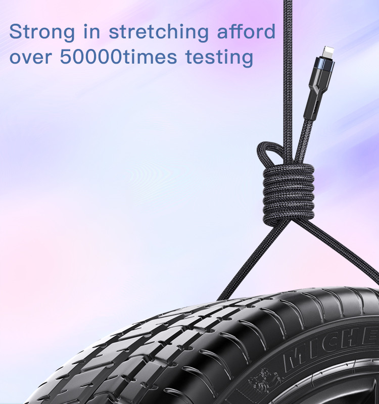 CA107 Type-C To Lightning Data Cable Details