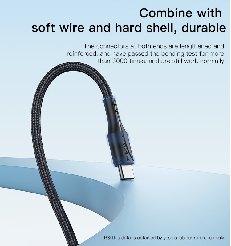 CA99 Type-C To Lightning 20W Fast Charging Data Cable Details