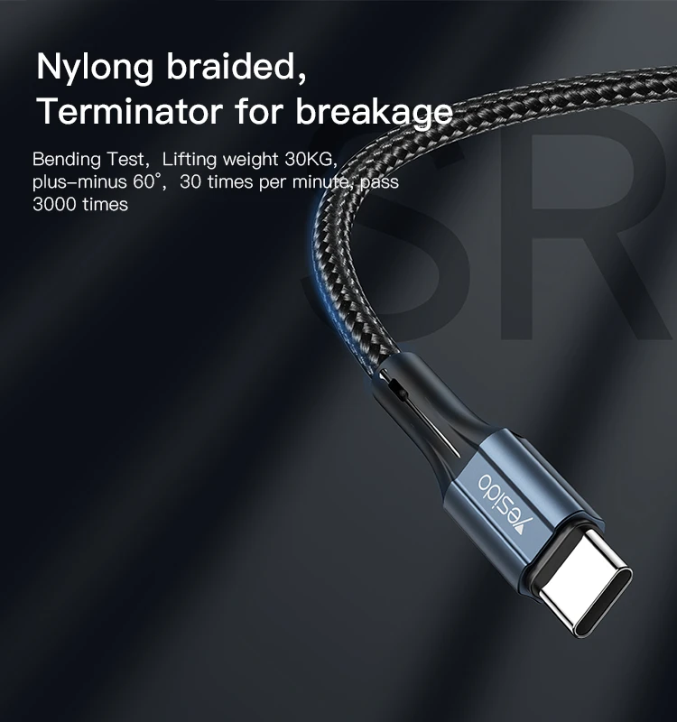 CA96 Type-C to Type-C Data Cable Details