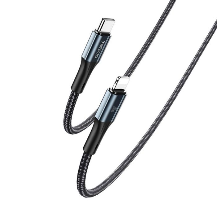 CA95 1.2m Fast Charging Type-C To Lightning Data Cable Fast Charging 3A For Mobile Phone