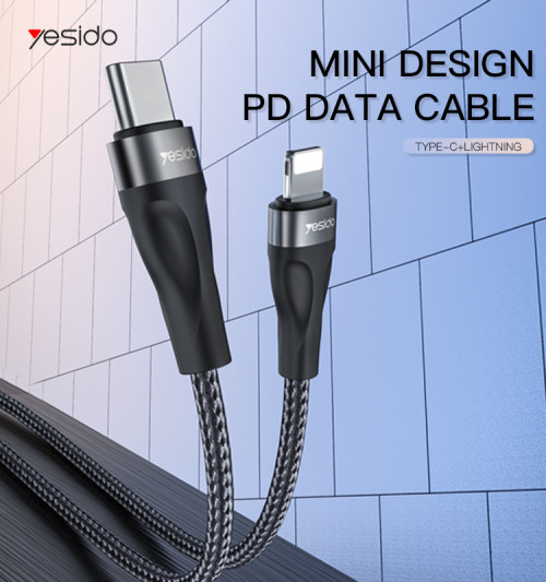 CA82 12W 30CM PD Type-c To For Lighting Data Cable | Type-C Short Data Cable