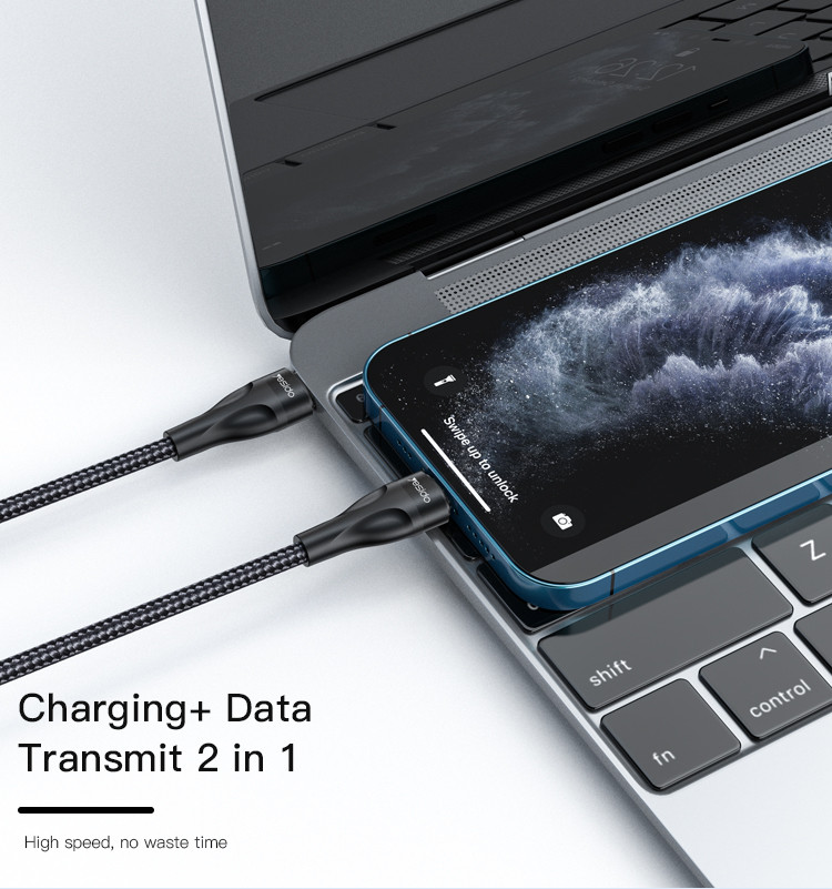 CA82 Type-C To Lightning Data Cable Details