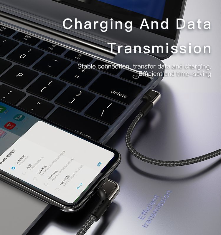 CA80 USB To Lightning/Type-C/ Micro Data Cable Details