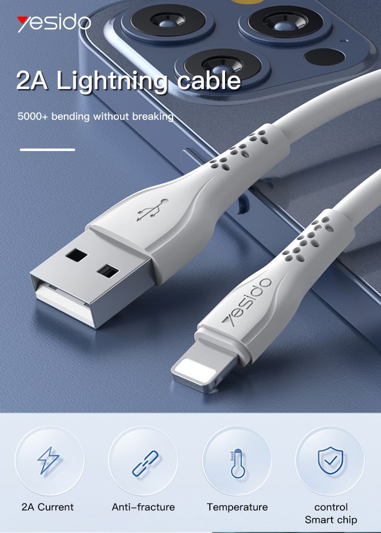 CA71 USB To Type-C/Lightning/Micro Data Cable