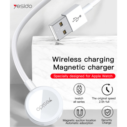 CA69 1 Meter PVC 2w for iWatch Original Wireless Charging Dock Charger Line