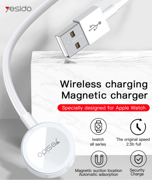 CA69 1 Meter PVC 2w for iWatch Original Wireless Charging Dock Charger Line
