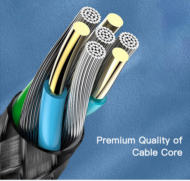 CA63 USB to Lightning/Micro/Type-C Data Cable Details