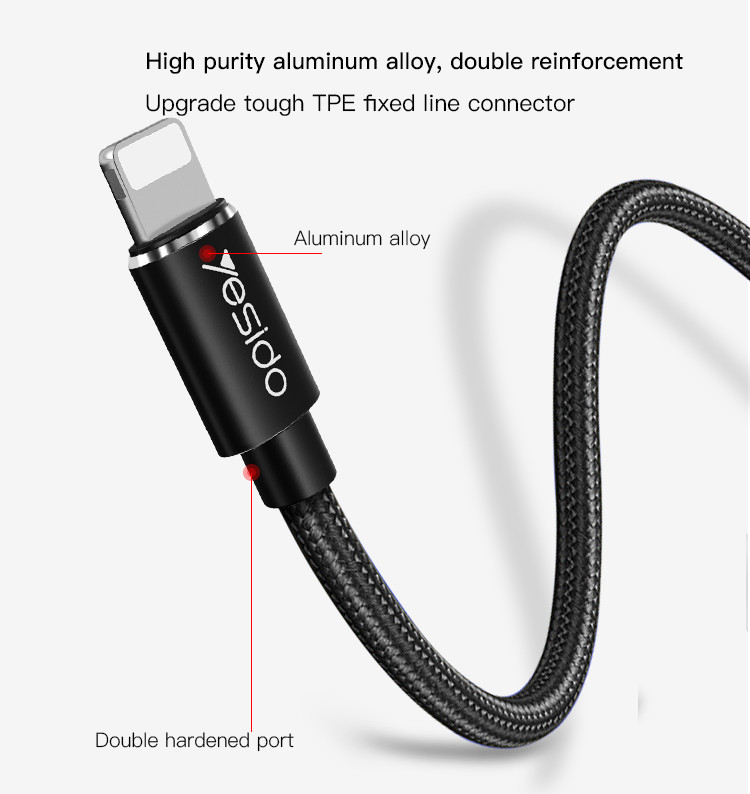 CA57 USB To Type-C/Lightning/Micro Data Cable Details