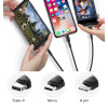 CA41 Data Cable Line USB To Micro Type-C Lightning Mobile Phone Charging 3 In 1 Usb Cable