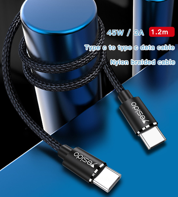 CA55 Type-C To Type-C Data Cable