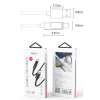 CA122C 1.2Meter 66W LED Indicator Nylon braided Type-C To Lightning Fast Charge Data Cable