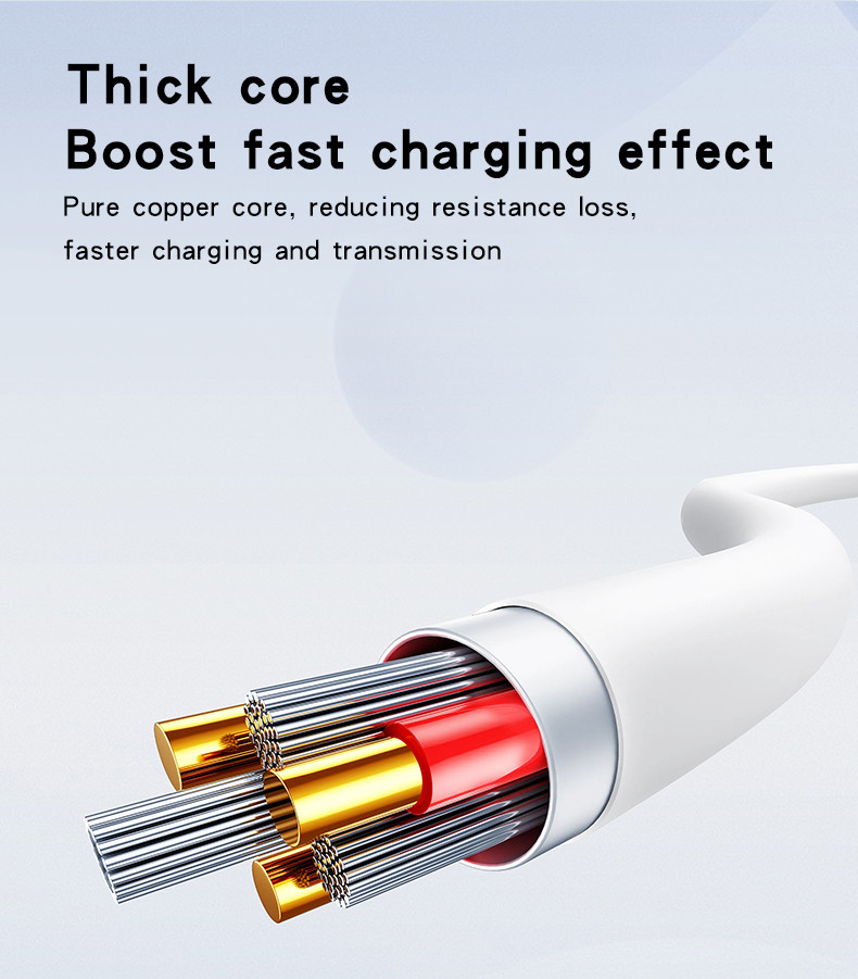 CA120 USB To Type-C/Lightning/Micro Data Cable Details