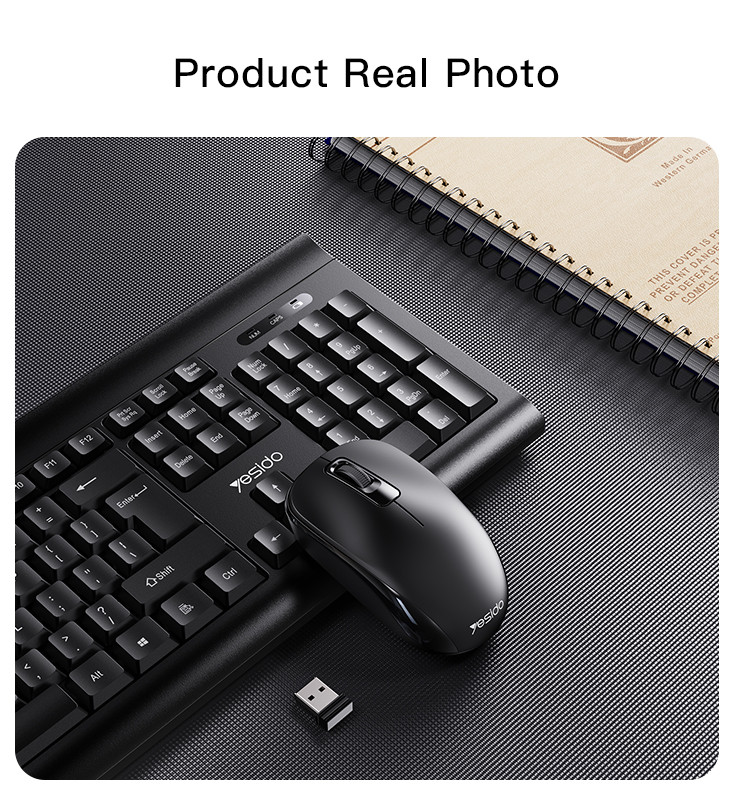 KB12 2.4G Wireless Keyboard & Mouse Set Details