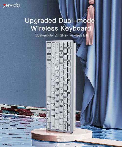 KB11 Mini Design 2.4G And BT Wireless Connected Magic Keyboard For Laptop Computer Tablet